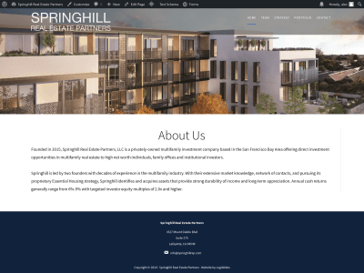 Springhill Real Estate Partners Springhill Real Estate Partners